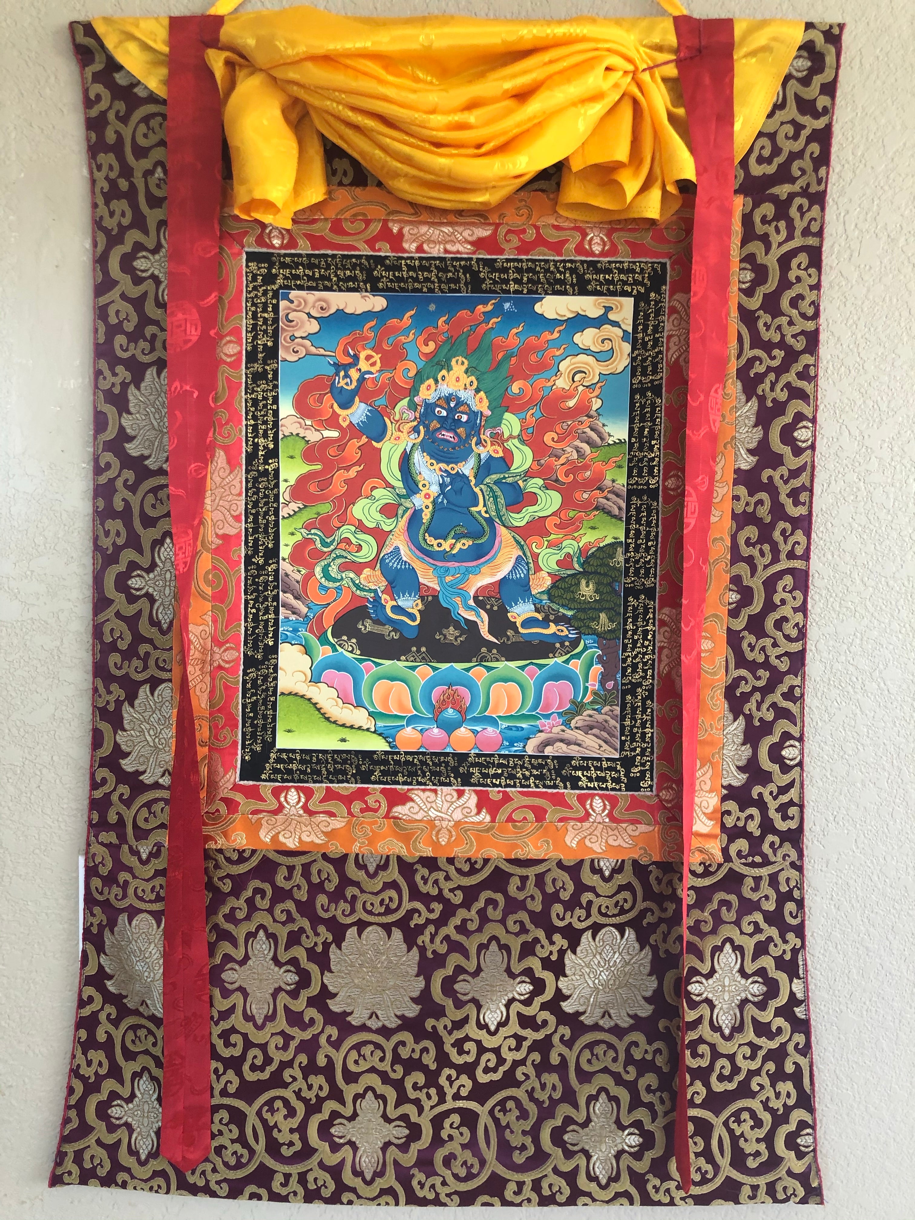 Vajrapani Thangka (TGTH 76)