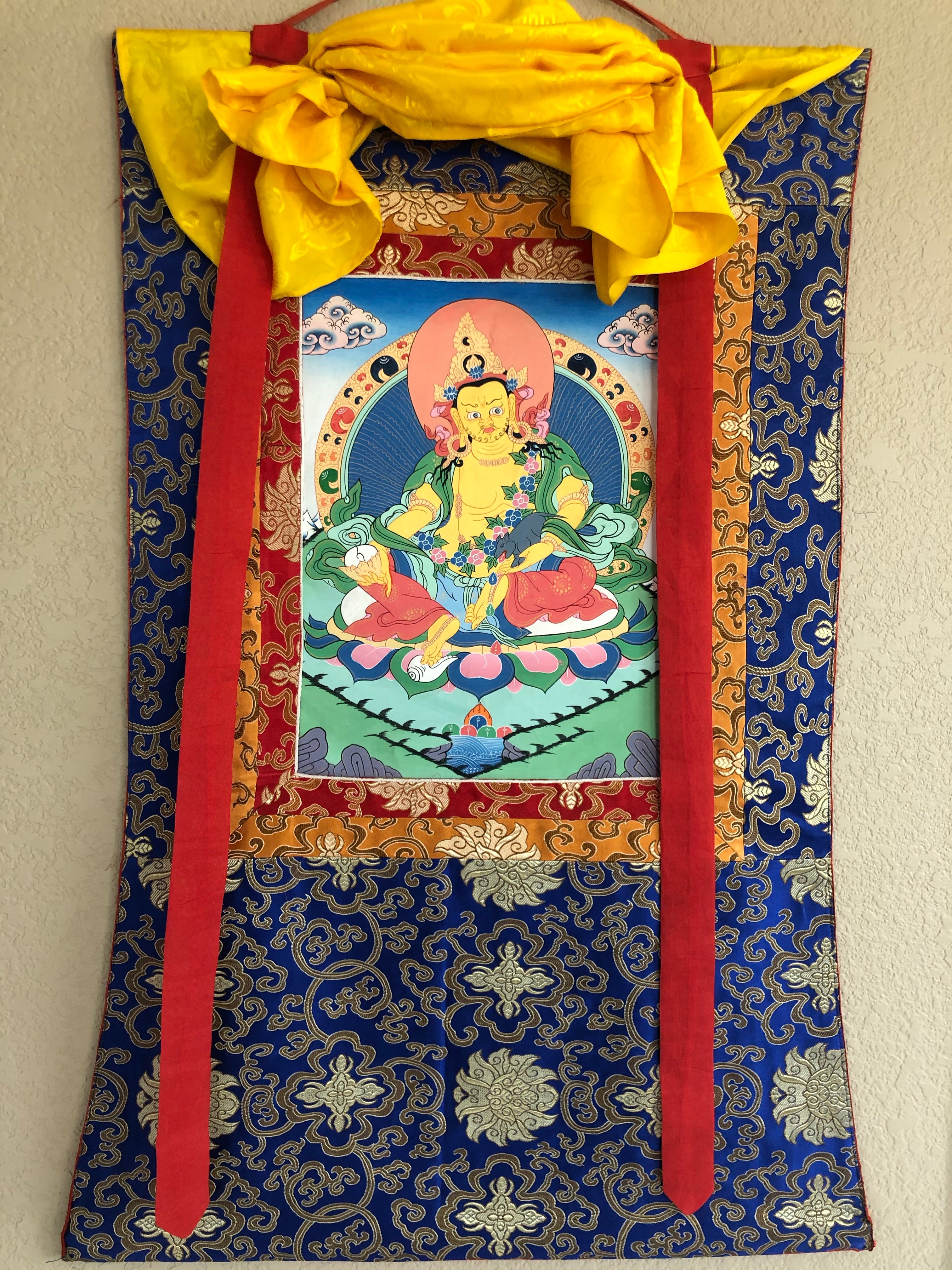 Dzambhala Thangka (TGTH 38)