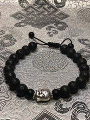 Lava Stone Wrist Mala (TGWM 2)