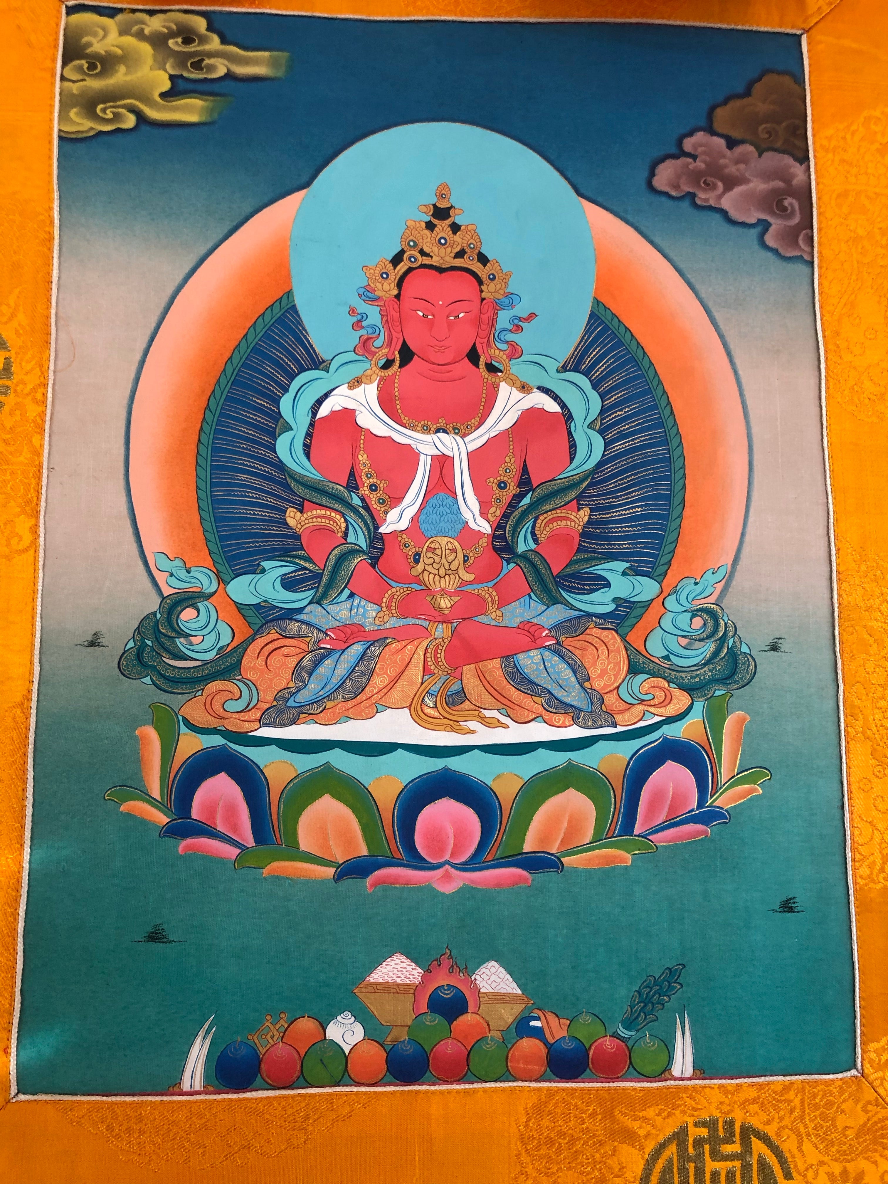 Amitayus Thangka (TGTH 34)