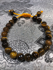 Tiger Eye Wrist Mala (TGWM 13)