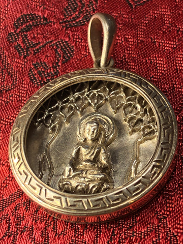 Buddha Silver Pendant(TGSP 89)