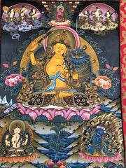 Manjushri /Jamphelyang Thangka  (TGTH 120)