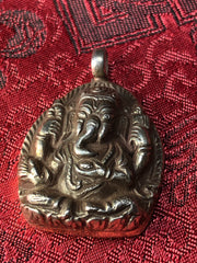 Ganesh Silver Pendant(TGSP 81)