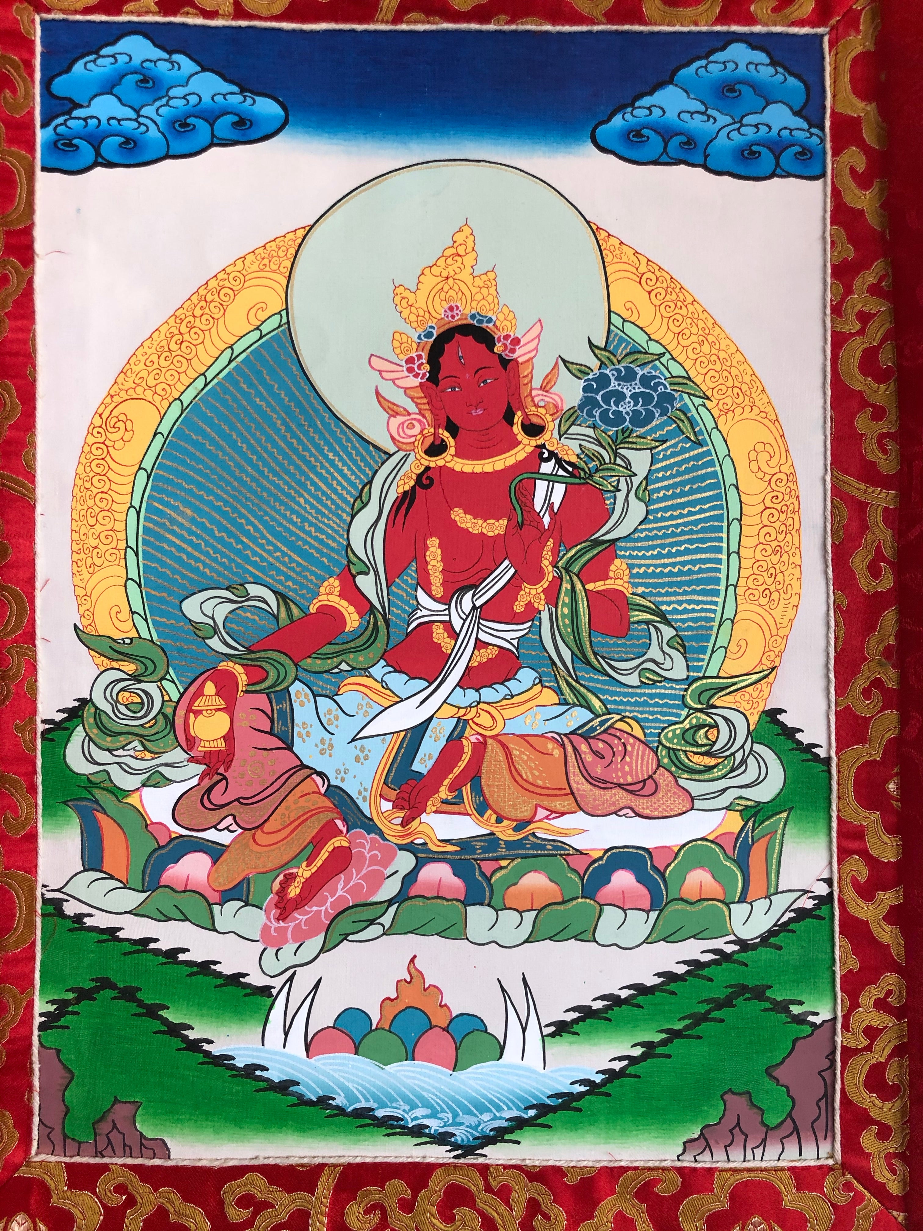 Red Tara Thangka (TGTH 44)