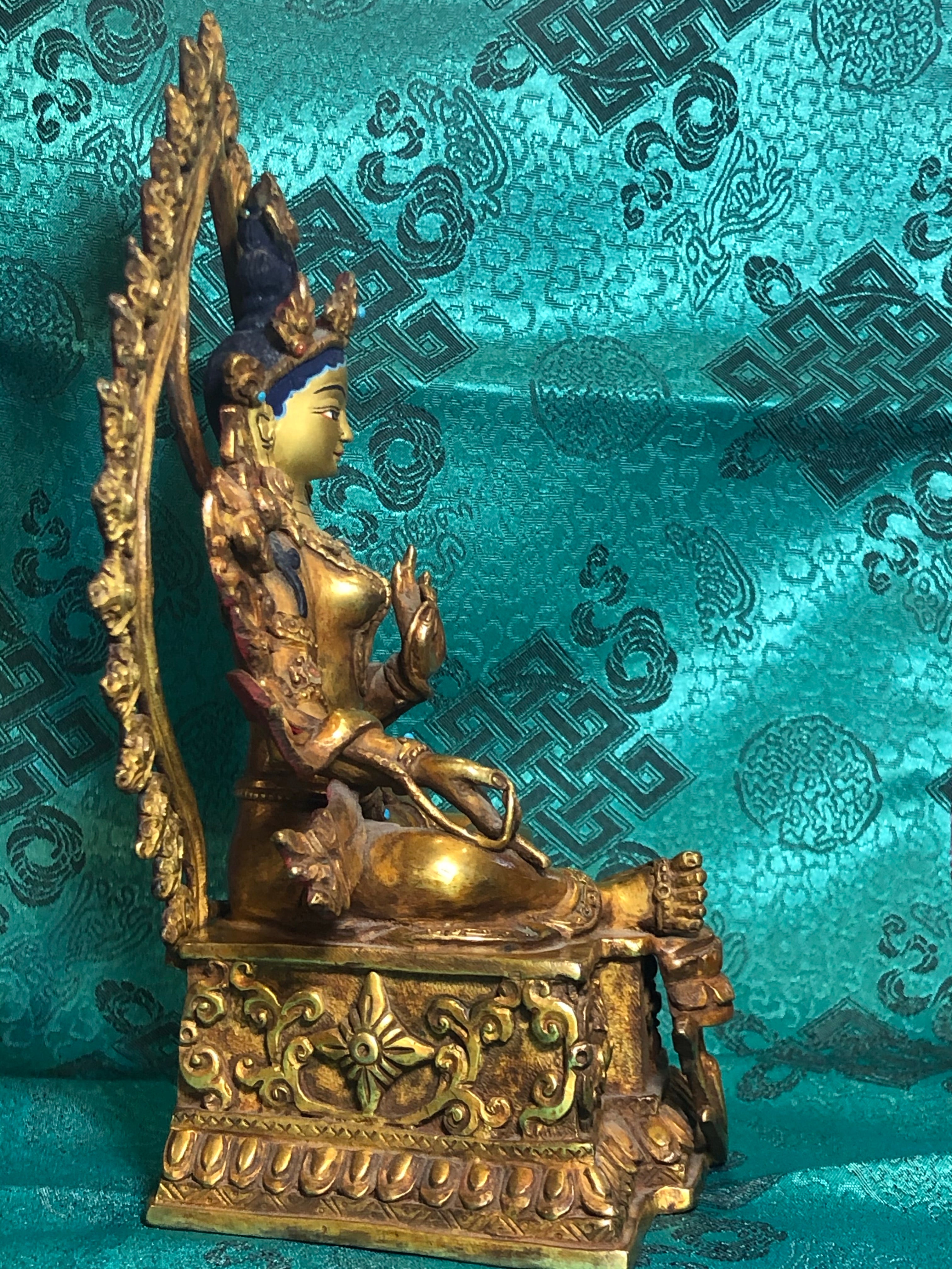 Green Tara Statue (TGST 8)