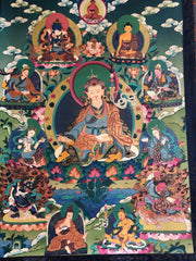 Guru Rinpoche / Guru Tsengyae Thangka (TGTH 145)