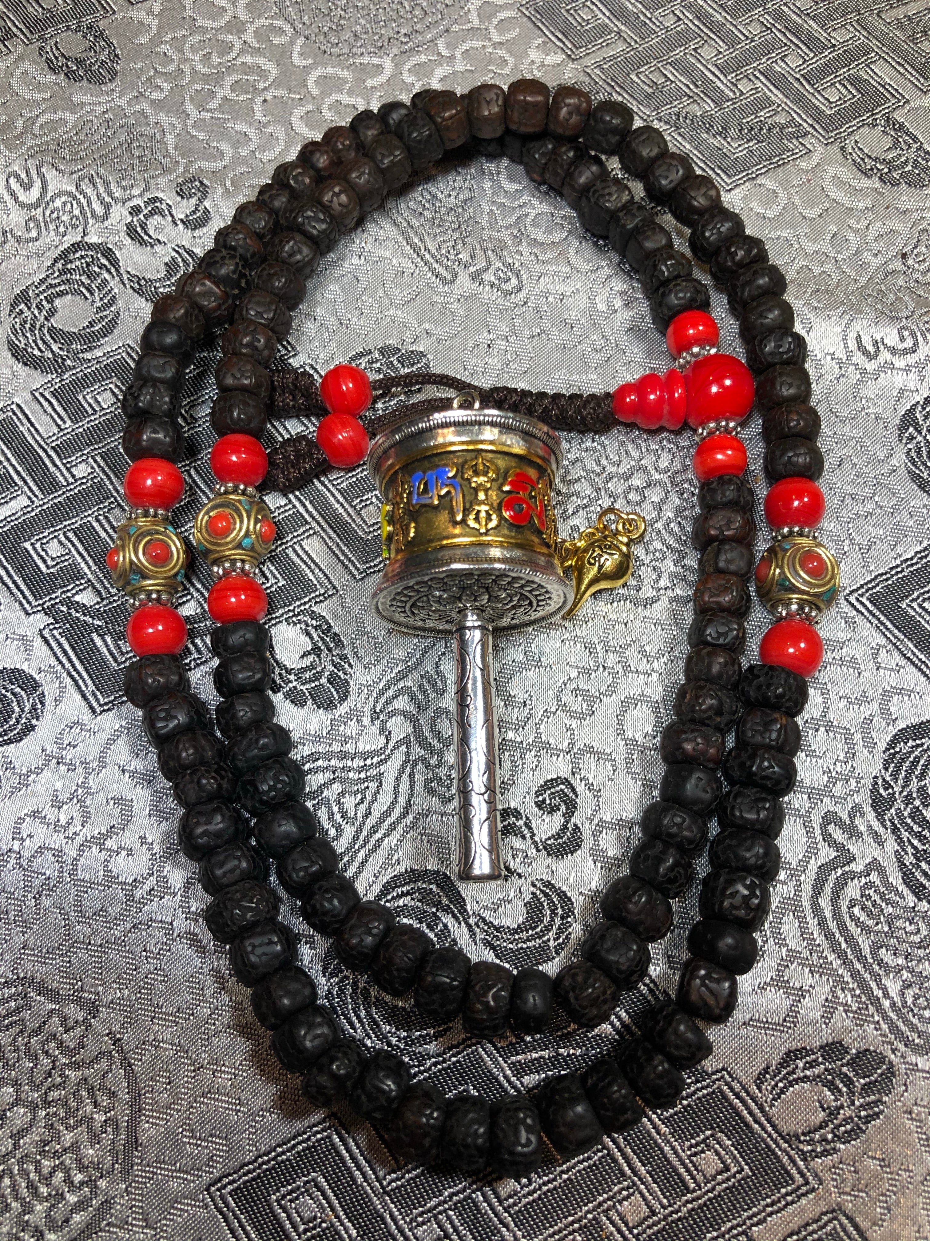 RudRaksha Tibetan Mala/Prayer Beads(TGMA 65)