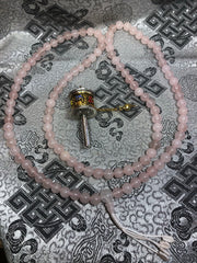 Rose Quartz Mala / Prayer Beads ( TGMA 8 )