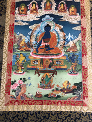 Medicine Buddha Thangka (TGTH 131)