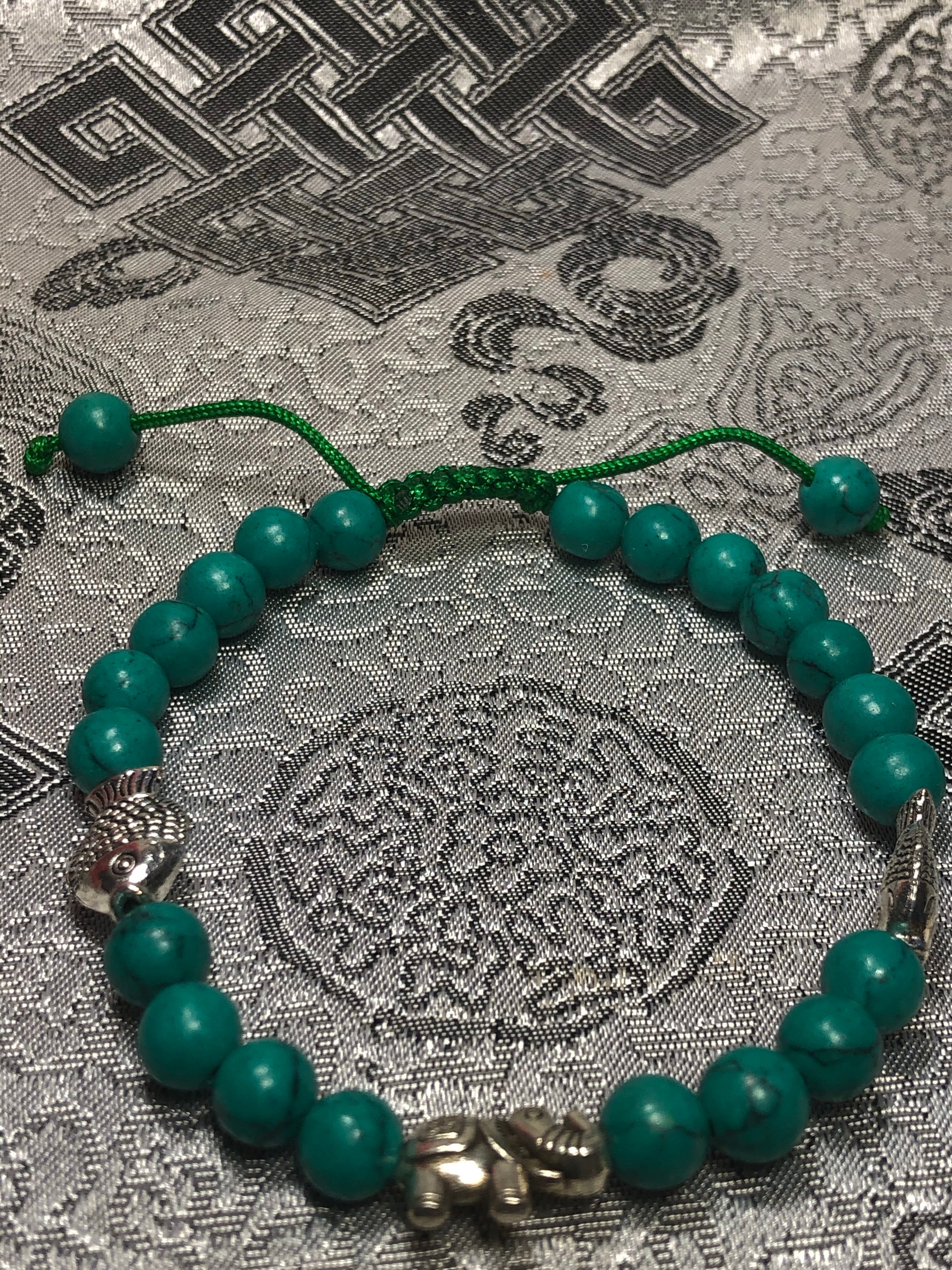 Turquoise Wrist Mala (TGWM 3)