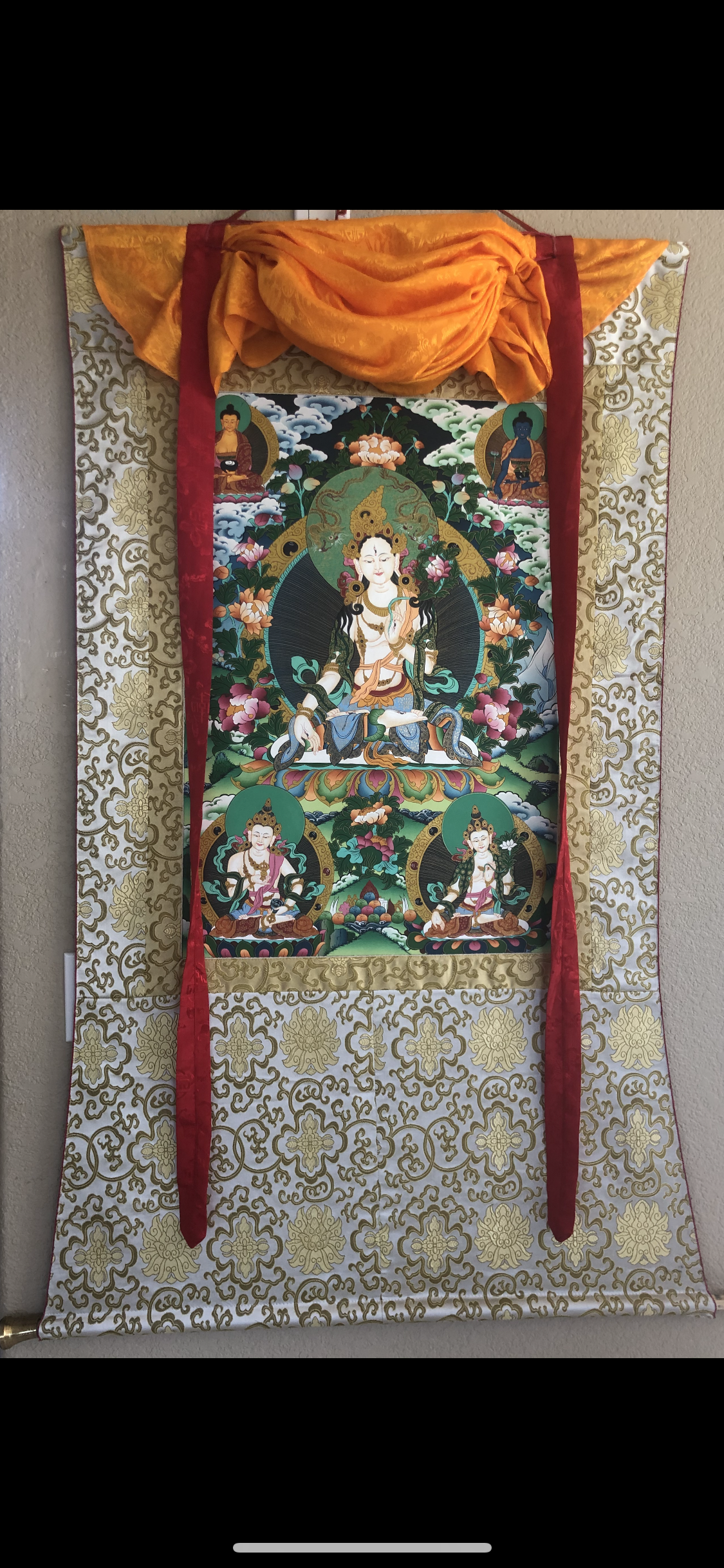 White Tara Thangka (TGTH 101)