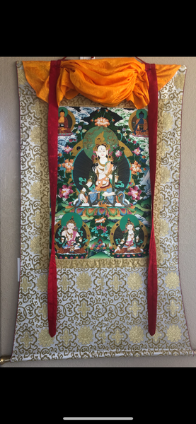 White Tara Thangka (TGTH 101)