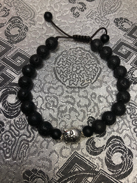 Lava Stone Wrist Mala (TGWM 2)