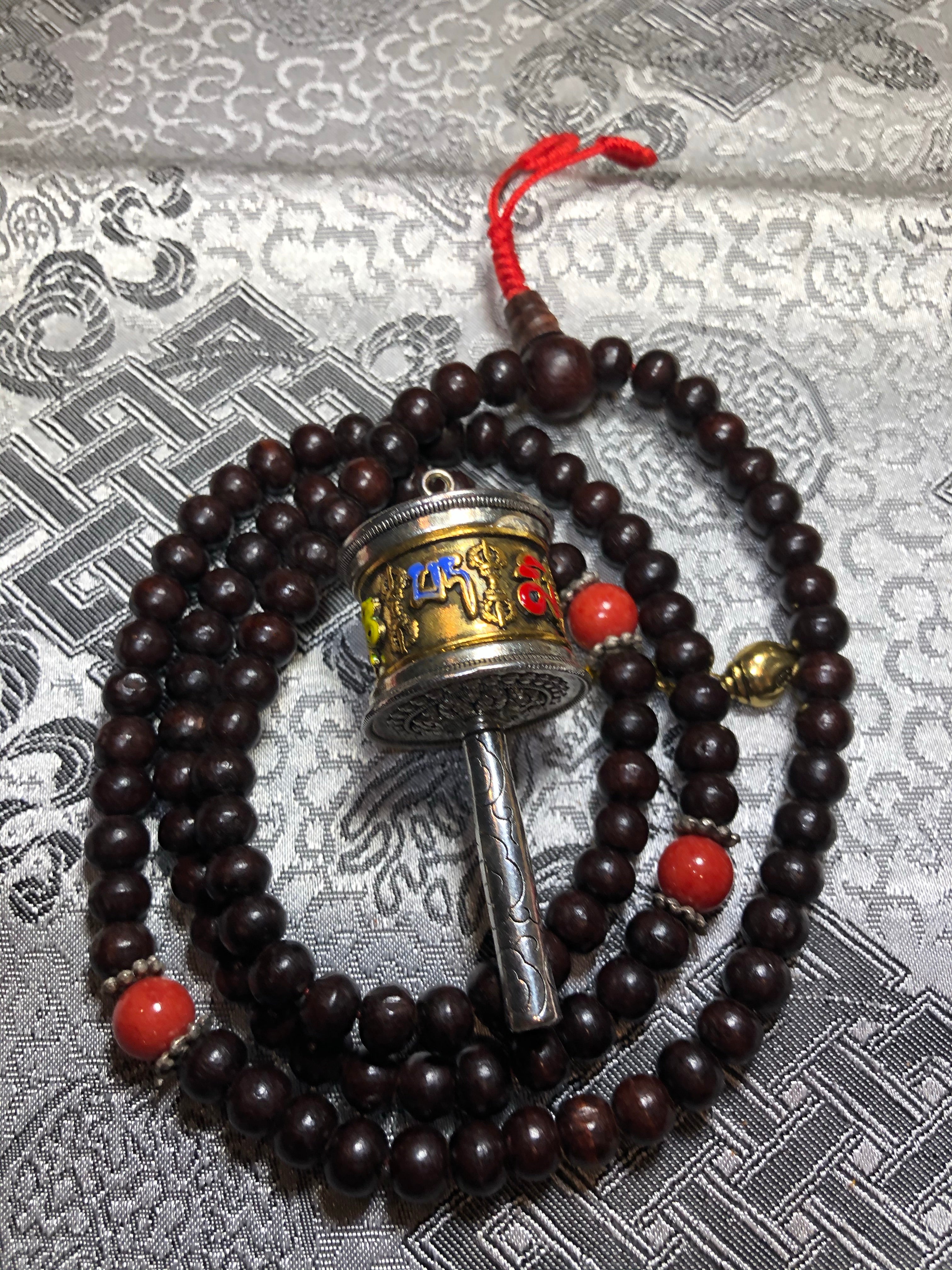 Rosewood Mala/Prayer Beads(TGMA 68)