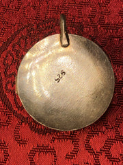 Tibetan Endless Knott Silver Pendant(TGSP 74)