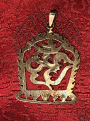 Silver Om Pendant(TGSP 39)