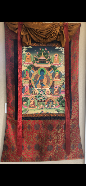 Medicine Buddha Thangka (TGTH 89)
