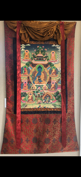 Medicine Buddha Thangka (TGTH 89)