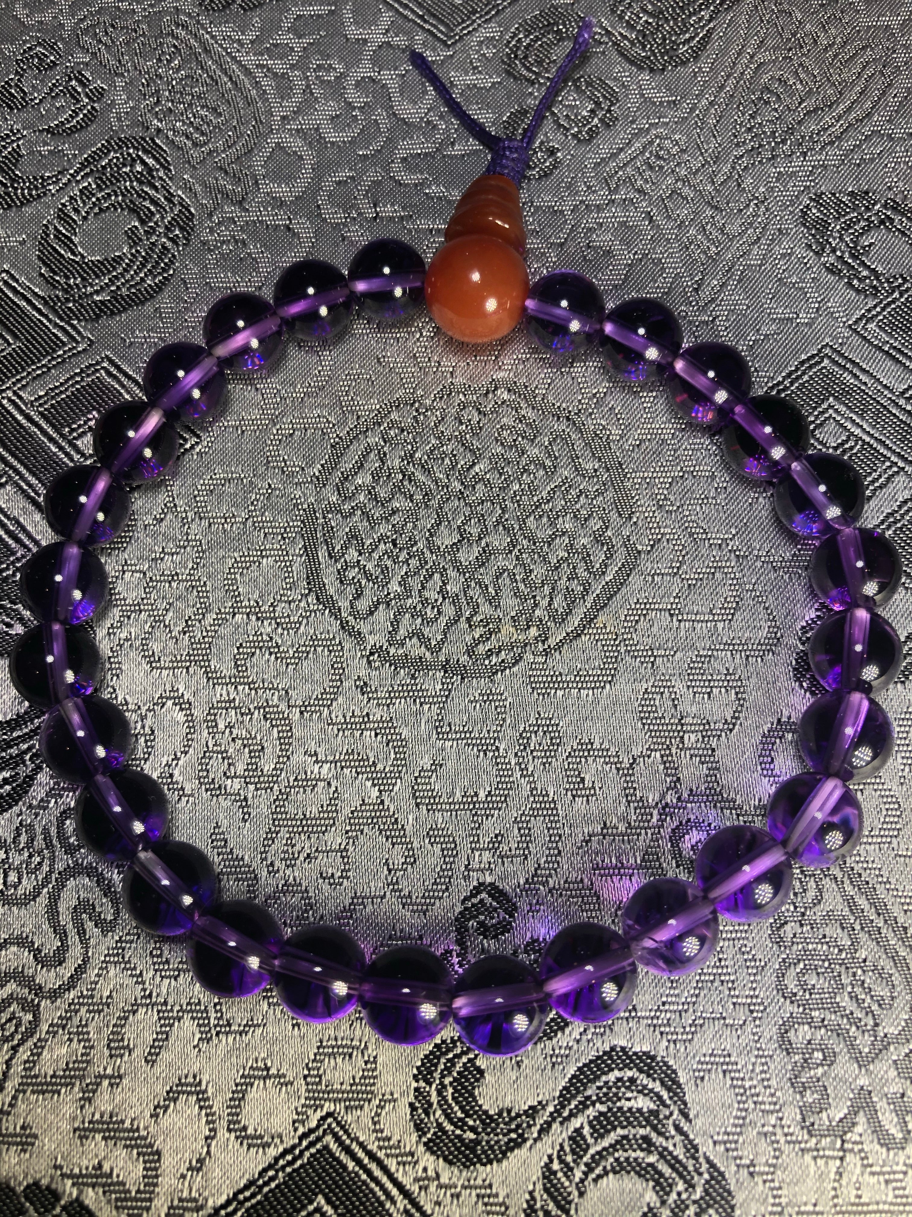 Amethyst Wrist Mala(TGWM 21)