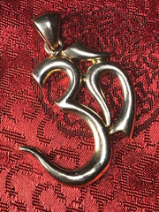 Silver Om Pendant(TGSP 23)