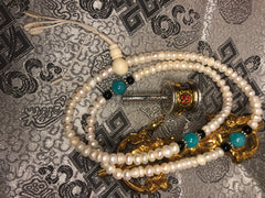 Pearl Mala / Prayer Beads ( TGMA 23 )