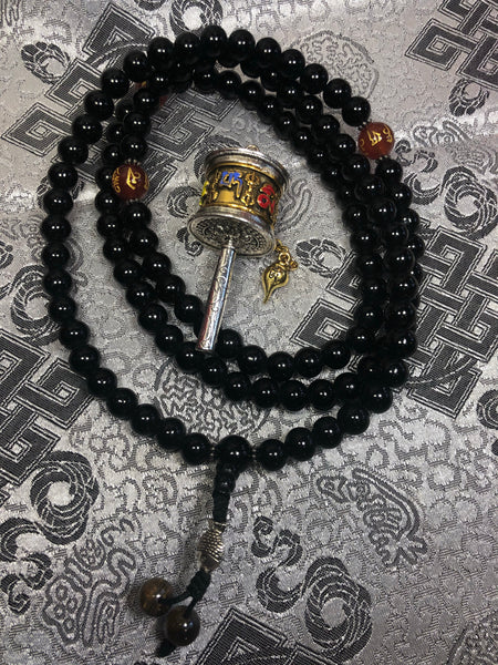 Onyx Mala / Prayer Beads ( TGMA 17 )