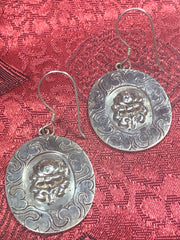 Lotus Silver Earrings(TGSE 42)