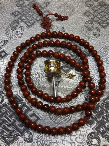 Lotus Seed Mala / Prayer Beads ( TGMA 46 )