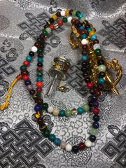 Muti Stones Mala / Prayer Beads ( TGMA 41 )