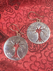 Tree of Life Silver Earrings(TGSE 38)
