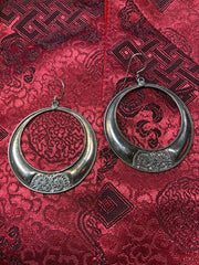 Silver Round Earrings(TGSE 17)
