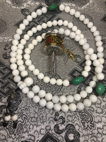Conch Shell Mala / Prayer Beads (TGMA 26 )