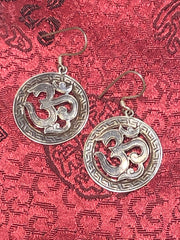 OM Silver Earrings(TGSE 96)