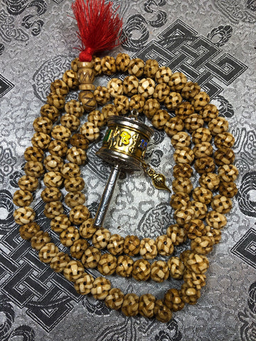 Endless Knott Yak Bone Mala/Prayer Beads(TGMA 60)