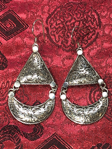 Silver Earrings(TGSE 66)