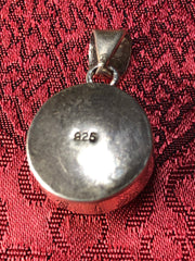 Tibetan Endless Knott Silver Pendant(TGSP 70)