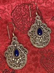 Silver Lapis Earrings(TGSE 24)