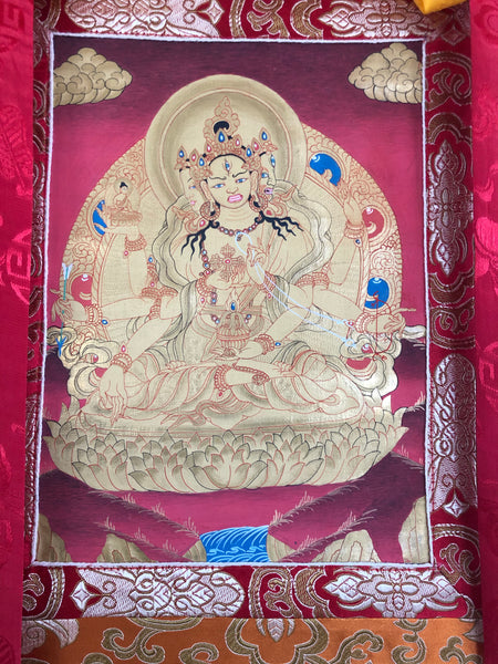 Vijaya / Namgyalma Thangka (TGTH 48)