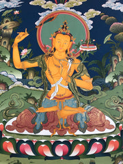 Manjushri Thangka ( TGTH 141)