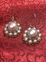 Pearl Silver Earrings(TGSE 41)