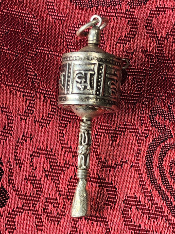 Silver Prayer Wheel(TGSP 67)