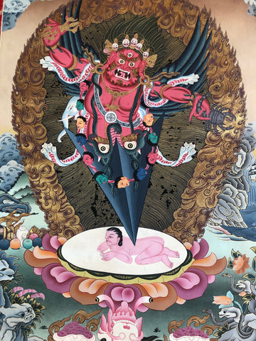 Guru Drakphur Thangka (TGTH 137)