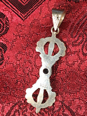 Silver Vajra/Dorje pendant(TGSP 29)