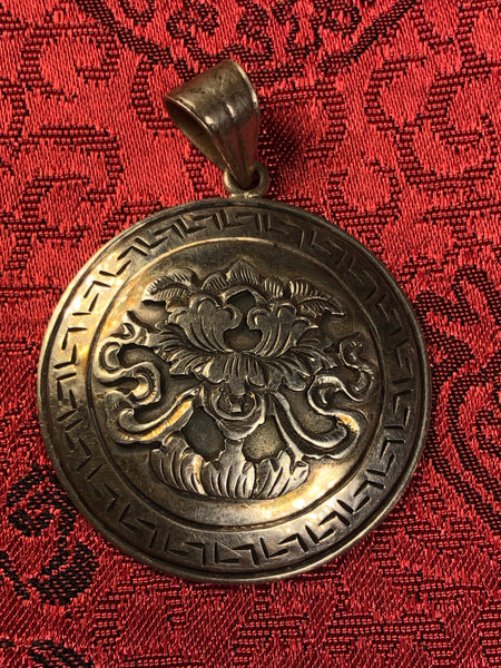 Lotus Silver Pendant(TGSP 103)