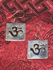 OM Silver Earrings(TGSE 99)