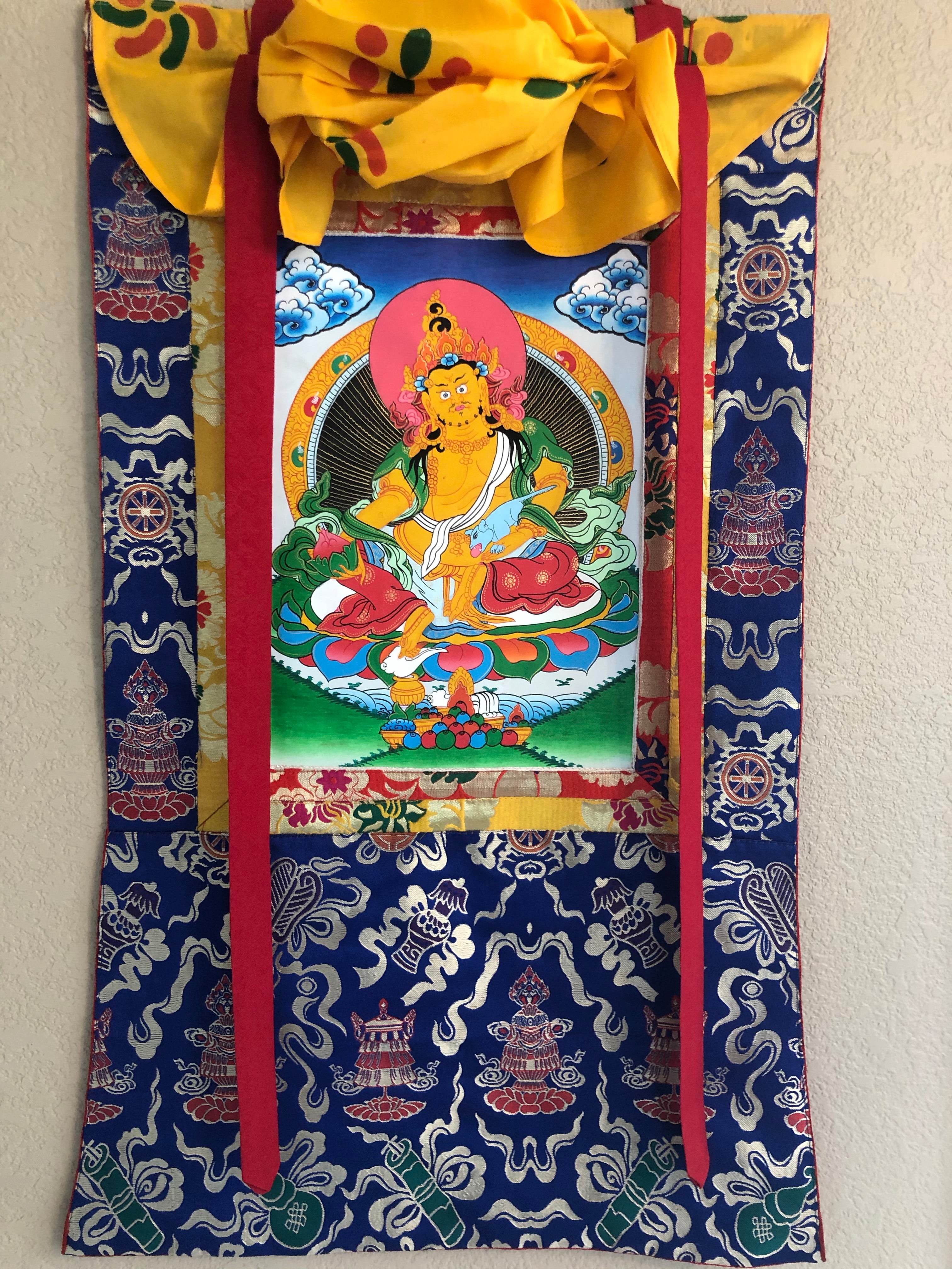 Dzambhala Thangka (TGTH 27)
