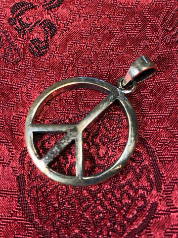 Peace Silver Pendant(TGSP 27)