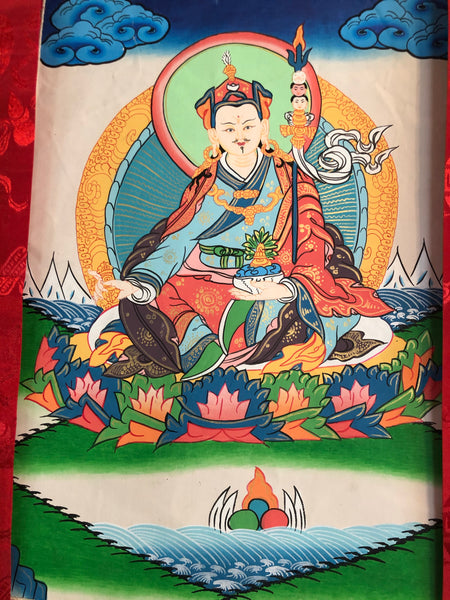 Guru Rinpoche (Padmasambhava) Thangka (TGTH 25)