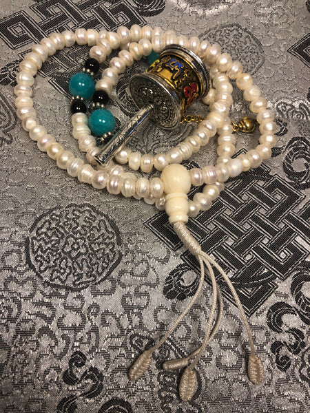Pearl Mala / Prayer Beads ( TGMA 23 )